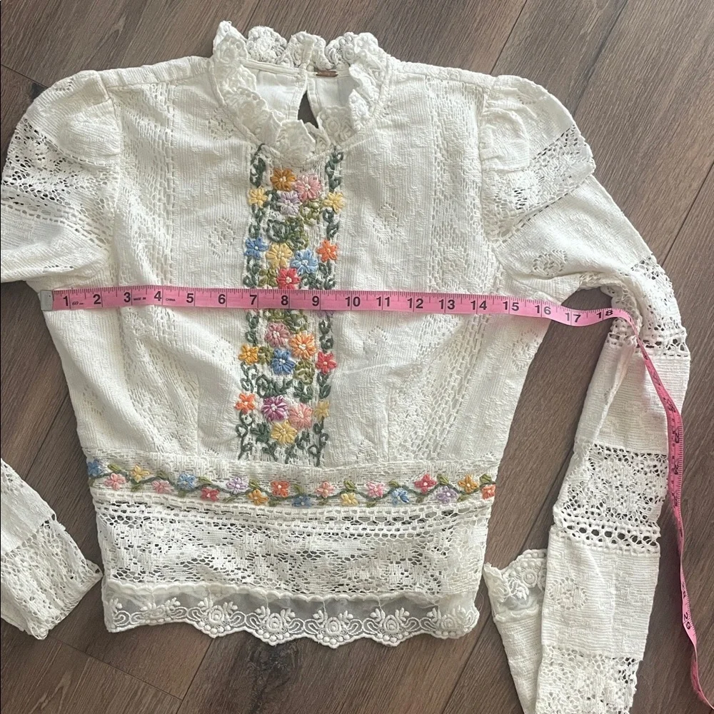 Free People Garden Grace Top